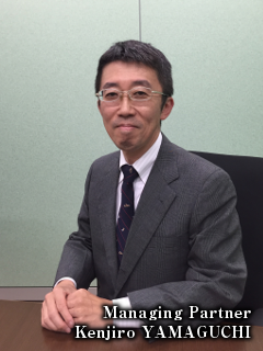 Managing Partner　Kenjiro YAMAGUCHI
